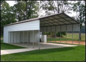 Crestview Florida Utility Carports and Combo Carports